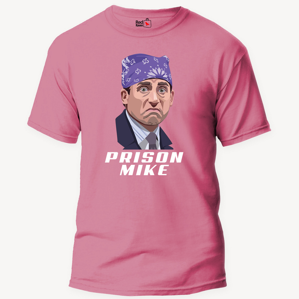 The Office Prison Mike White - Unisex Pink T-Shirt