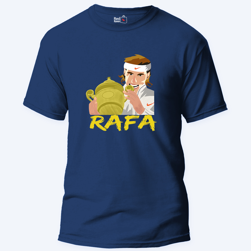 Rafael Nadal Wimbledon Edition Unisex Royal Blue T-Shirt