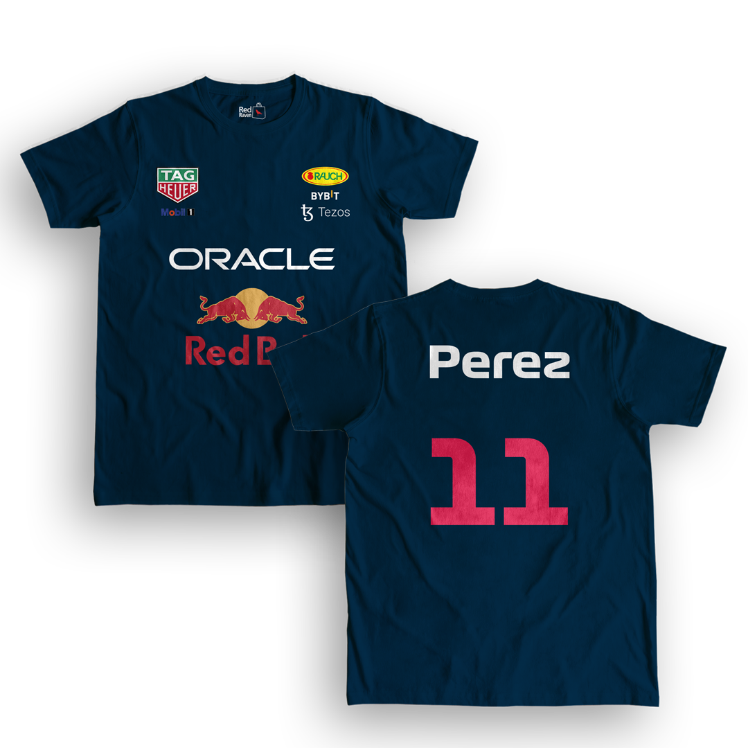 Oracle Redbull Racing Navy Blue - Unisex T-Shirt [CLEARANCE SALE]