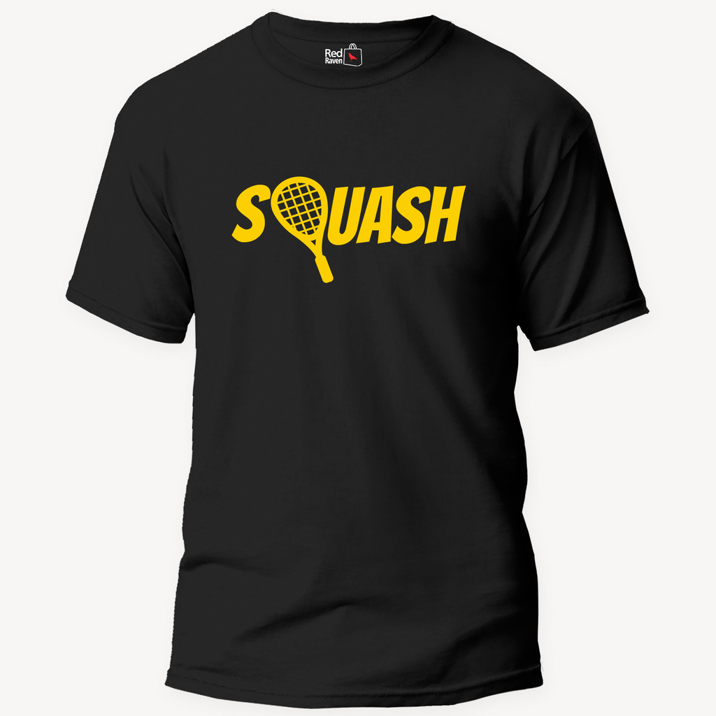 Squash Classic Unisex Black T-Shirt