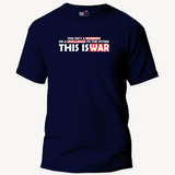 Money Heist This is War - Unisex Navy Blue T-Shirt