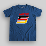 Vettel 5 Germany Unisex T-shirt