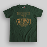 Vintage Garrison Tavern Peaky Blinders Birmingham Unisex Olive Green T-Shirt