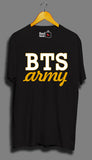 BTS Army Unisex Black T Shirt