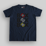 BOX BOX BOX Formula 1 Unisex Navy Blue T-shirt
