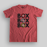 BOX BOX BOX Formula 1 Unisex Pink T-shirt