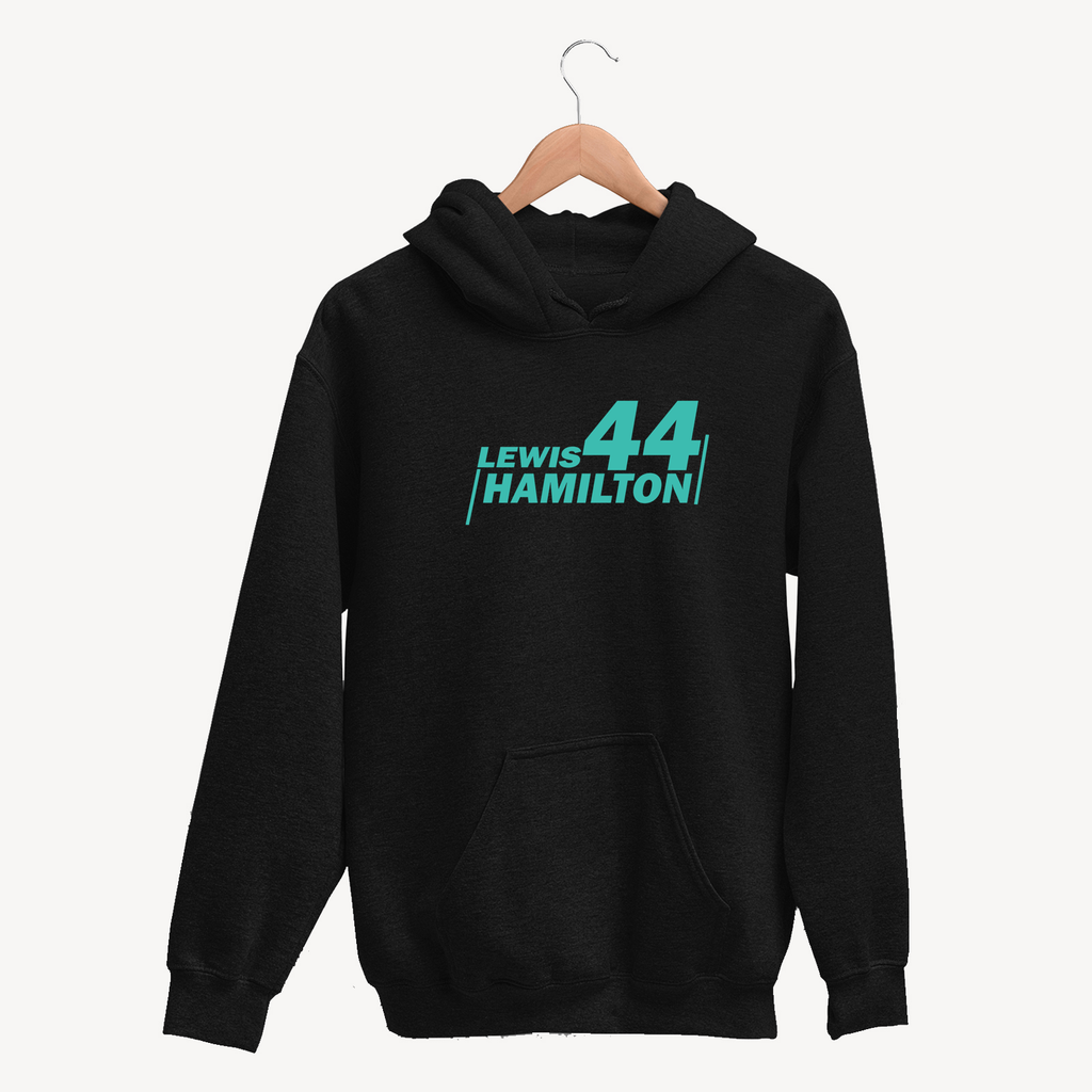 Lewis Hamilton 44 Unisex Black Hoodie