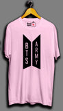 BTS Army Logo Unisex Pink T Shirt