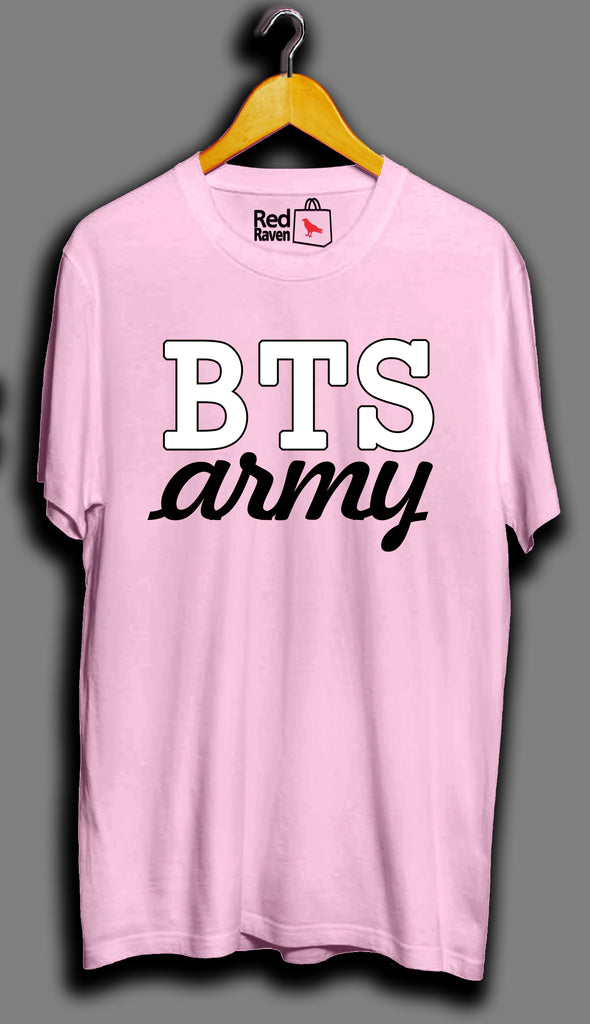 BTS Army Unisex Pink T Shirt