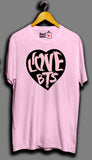 BTS - I Love BTS Graphic Unisex Pink T Shirt