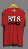 BTS Army Unisex Red T Shirt